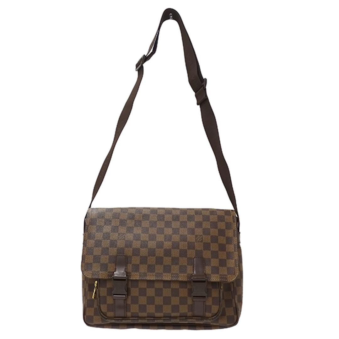 LOUIS VUITTON(ルイヴィトン)のルイ・ヴィトン LOUIS VUITTON バッグ ダミエ メンズ ブランド ショルダーバッグ メッセンジャーメルヴィ―ル ブラウン N51125 A4 大きめ 肩がけ 斜めがけ おしゃれ おでかけ 茶 カジュアル 【中古】 メンズのバッグ(ショルダーバッグ)の商品写真