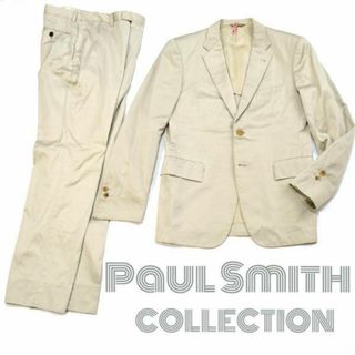 ポールスミスコレクション(Paul Smith COLLECTION)のポールスミスコレクション■スーツセットアップ 上下 Lサイズ　コットン　ベージュ(セットアップ)