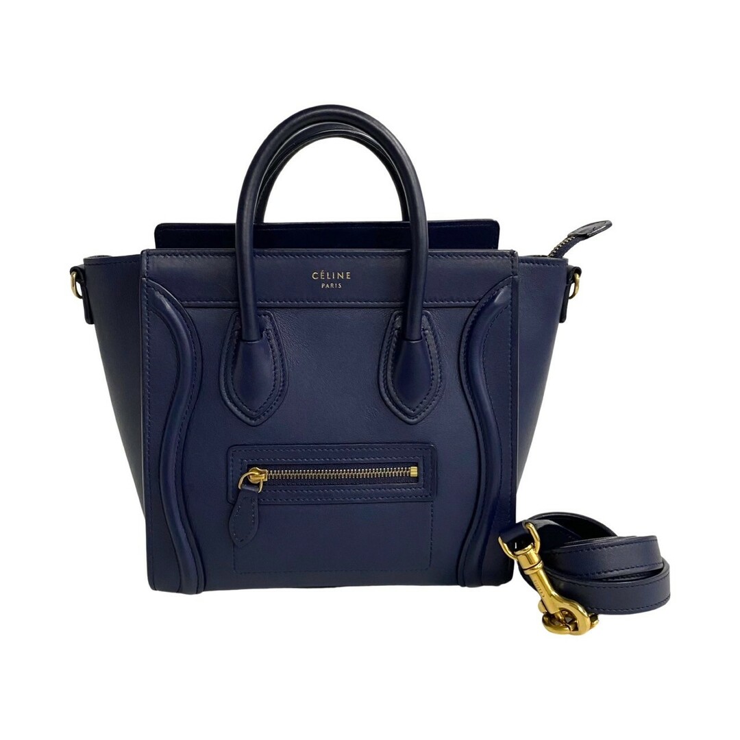 celine - 極 美品 希少品 CELINE セリーヌ ラゲージ ナノ レザー 本革 celine - 極 美品 希少品 CELINE セリーヌ ラゲージ ナノ レザー 本革