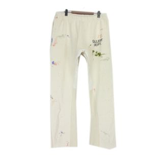 ギャラリーデプト GALLERY DEPT. ■ 23SS 【 GD Painted Flare Sweatpant 】 ペインテッド ヴィンテージ加工 ロゴプリント カットオフ フレア スウェット パンツ　s2875(その他)