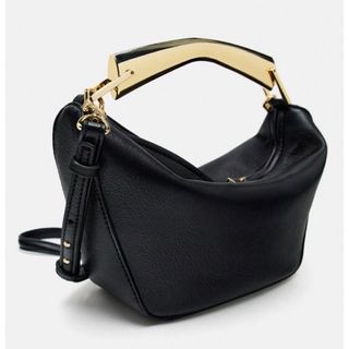 ZARA - ZARA メタリックハンドル バケットバッグ　新品未使用