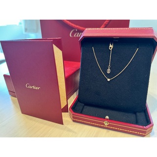 カルティエ(Cartier)のカルティエ Cartier ダムール ネックレス 750 ダイヤモンド K18(ネックレス)