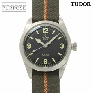 チュードル(Tudor)のチューダー チュードル TUDOR レンジャー 79950 メンズ 腕時計 ブラック オートマ 自動巻き ウォッチ Ranger VLP 90230383(腕時計(アナログ))