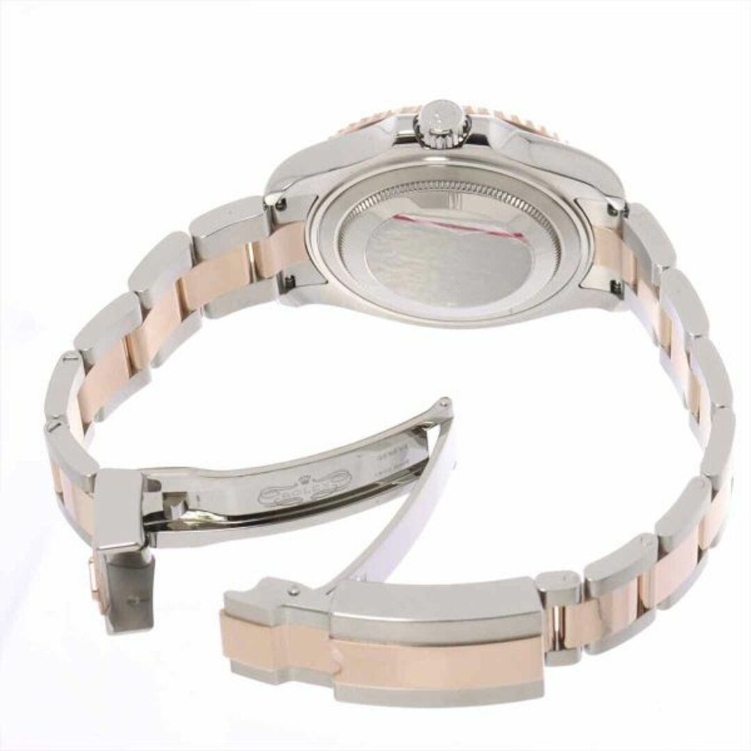 ROLEX(ロレックス)のロレックス ROLEX ヨットマスター コンビ 268621 ランダム番 ルーレット デイト ボーイズ 腕時計 K18PG 自動巻き Yacht Master VLP 90230745 メンズの時計(腕時計(アナログ))の商品写真