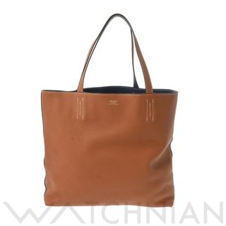 エルメス(Hermes)の中古 エルメス HERMES ユニセックス トートバッグ ゴールド/ブルーニュイ トリヨンクレマンス(トートバッグ)