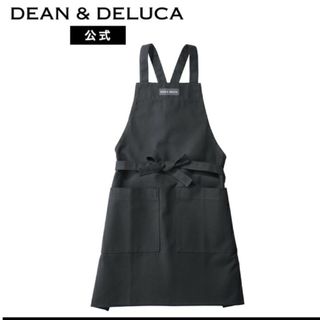 ディーンアンドデルーカ(DEAN & DELUCA)のディーンアンドデルーカ フルエプロン ブラック DEAN&DELUCA人気(収納/キッチン雑貨)