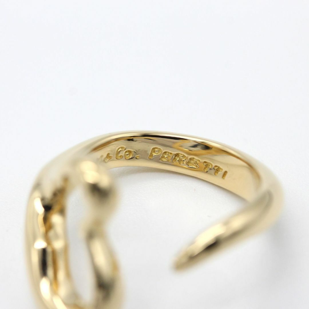 Tiffany & Co.(ティファニー)の極美品 ティファニー オープンハートリング 750 A04285 レディースのアクセサリー(リング(指輪))の商品写真