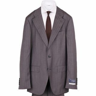 スーツカンパニー(THE SUIT COMPANY)のスーツセレクト　ブラウンスーツ　ストライプ　A5(セットアップ)