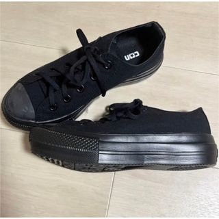 オールスター(ALL STAR（CONVERSE）)の【美品】converse厚底スニーカー(スニーカー)