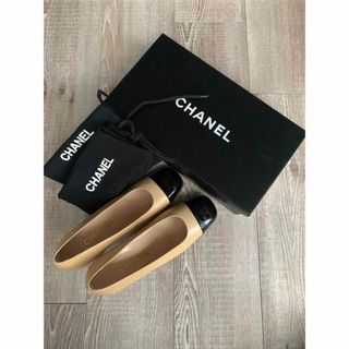 シャネル(CHANEL)の【新品未使用】CHANEL バイカラー パンプス チャンキーヒール(ハイヒール/パンプス)