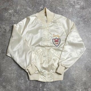 80's DeLONG ナイロンスタジアムジャケット デロング ナイロンスタジャン USA製 ヴィンテージ vintage 313U(スタジャン)