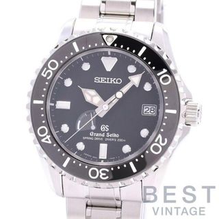 グランドセイコー(Grand Seiko)のグランドセイコー 【GRAND SEIKO】 9Rスプリングドライブ ダイバーズウォッチ マスターショップ限定 SBGA029 (9R65-0AM0) メンズ ブラック ステンレススティール 腕時計 時計 9R SPRING DRIVE DIVER'S WATCH MASTER SHOP LIMITED BLACK SS GS【中古】 (腕時計(アナログ))