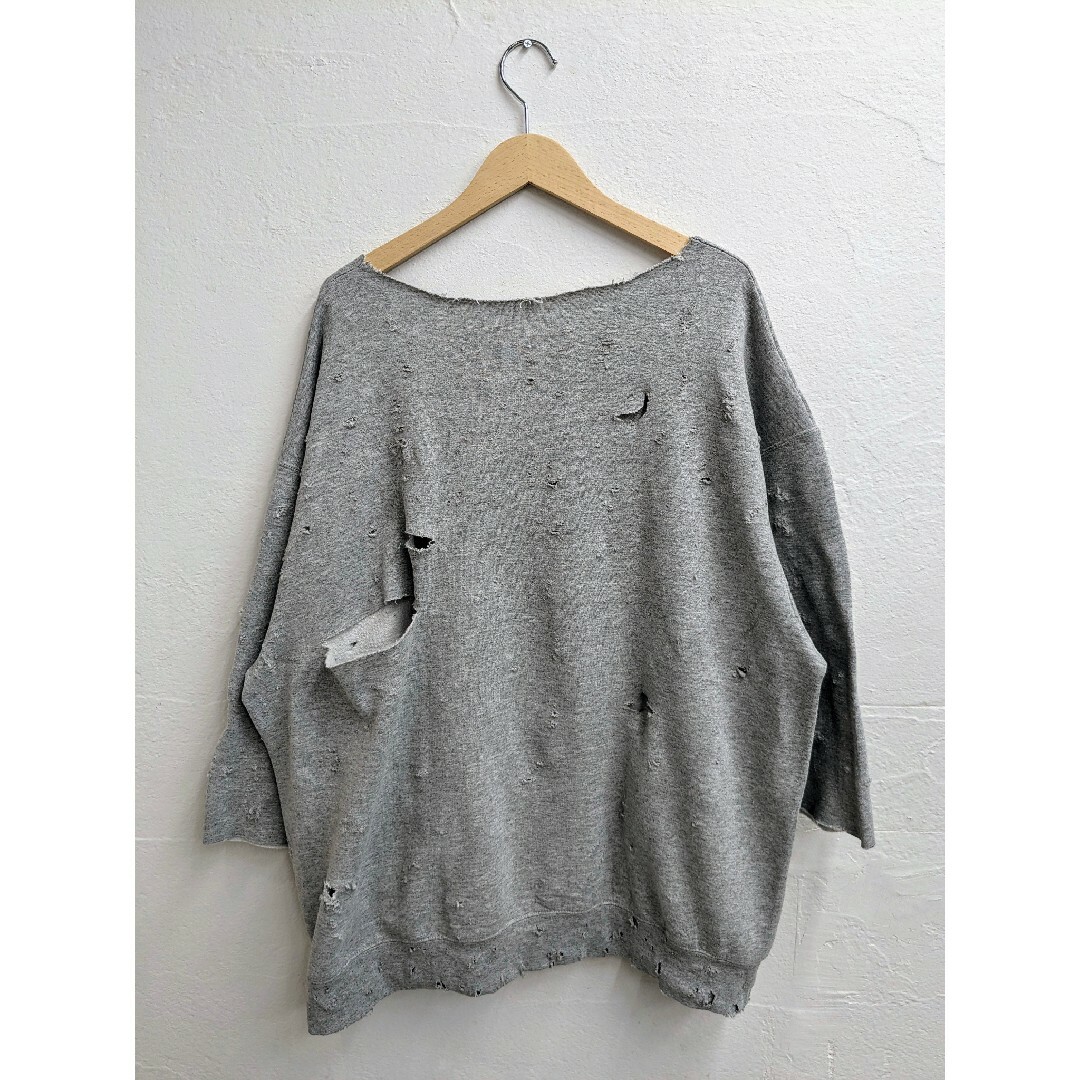 BEAMS(ビームス)のChampion WORN OUT 3/4 SLEEVE SWEAT SHIRT メンズのトップス(スウェット)の商品写真