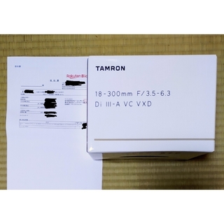 タムロン(TAMRON)のTAMRON 18-300mm F/3.5-6.3 DiIII-A VC VXD(レンズ(ズーム))