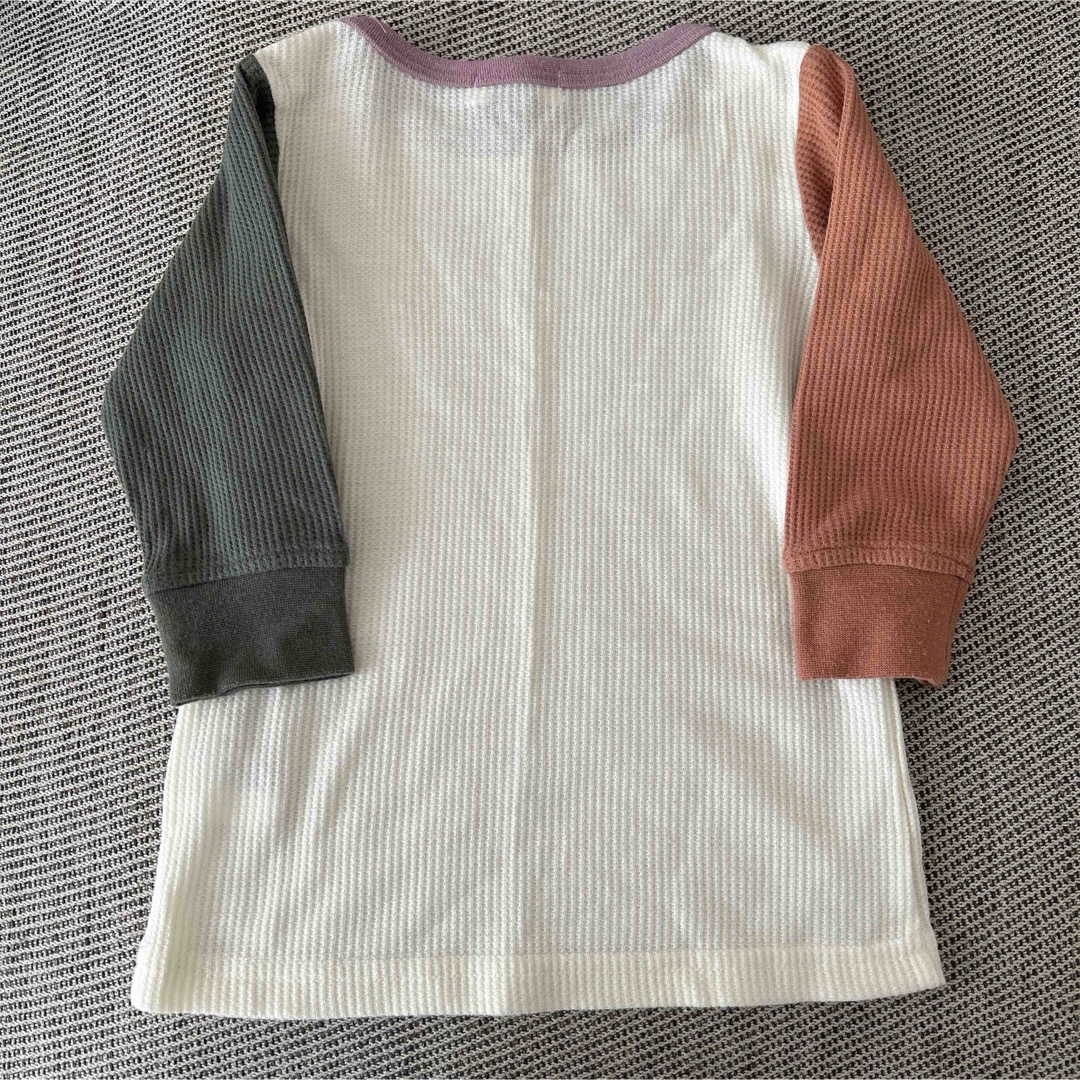 MARKEY'S(マーキーズ)のマーキーズ　ワッフルロンT 95サイズ キッズ/ベビー/マタニティのキッズ服男の子用(90cm~)(Tシャツ/カットソー)の商品写真