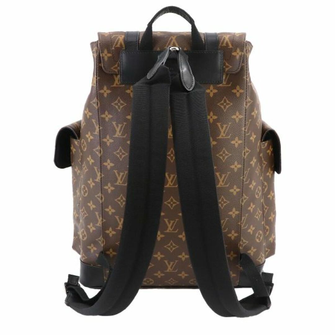 LOUIS VUITTON(ルイヴィトン)の未使用 展示品 ルイ ヴィトン LOUIS VUITTON モノグラム マカサー クリストファー MM バックパック リュック ブラウン M43735 VLP 90229869 メンズのバッグ(その他)の商品写真