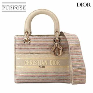 クリスチャンディオール(Christian Dior)の未使用 展示品 クリスチャン ディオール Chiristian Dior レディディーライト ミディアム 2way ハンド ショルダー バッグ VLP 90230211(ハンドバッグ)