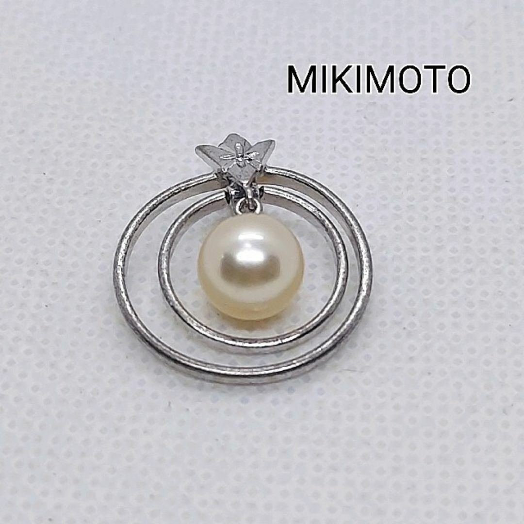 MIKIMOTO(ミキモト)のミキモト　MIKIMOTO　ペンダントトップ　パール約7.2mm　シルバー レディースのアクセサリー(ネックレス)の商品写真