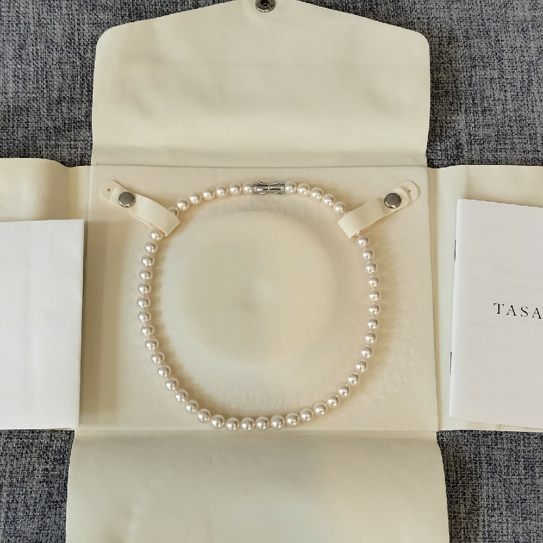 TASAKI(タサキ)のTASAKIタサキパールネックレス8.0〜8.5ミリ　ミキモトMIKIMOTO レディースのアクセサリー(ネックレス)の商品写真