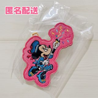 ミニーマウス(ミニーマウス)のTDR ミニー ワッペンバッジ パルパルーザ クワッキーダックシティ 未使用(キャラクターグッズ)