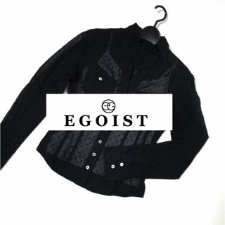 エゴイスト(EGOIST)の【送料込】◆GRAN EGOIST◆ ブラック コットン シャツ(シャツ/ブラウス(半袖/袖なし))