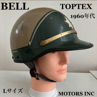 BELL ★ベル ポリス TOPTEX ヘルメット 60年代 ジョッキー(ヘルメット/シールド)