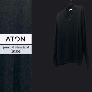 journal standard luxe 【ATON】POLO SWEATER