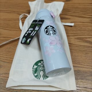 スターバックスコーヒー(Starbucks Coffee)のスターバックス　SAKURA2022　ステンレスボトル 　ブルー500ml(水筒)