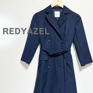 REDYAZEL - REDYAZEL レディアゼル　テーラード　コート　ネイビー　紺　ロング　七分袖