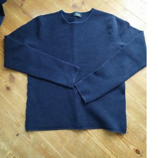 ザラ(ZARA)のZARA　MAN ニット ネイビー系(ニット/セーター)