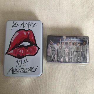 キスマイフットツー(Kis-My-Ft2)のKis-My-Ft2 10周年　記念品　トランプ(アイドルグッズ)
