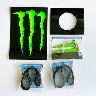 モンスターエナジー(Monster Energy)のモンスターエナジー ステッカー キーホルダー ラバーバンド(ノベルティグッズ)