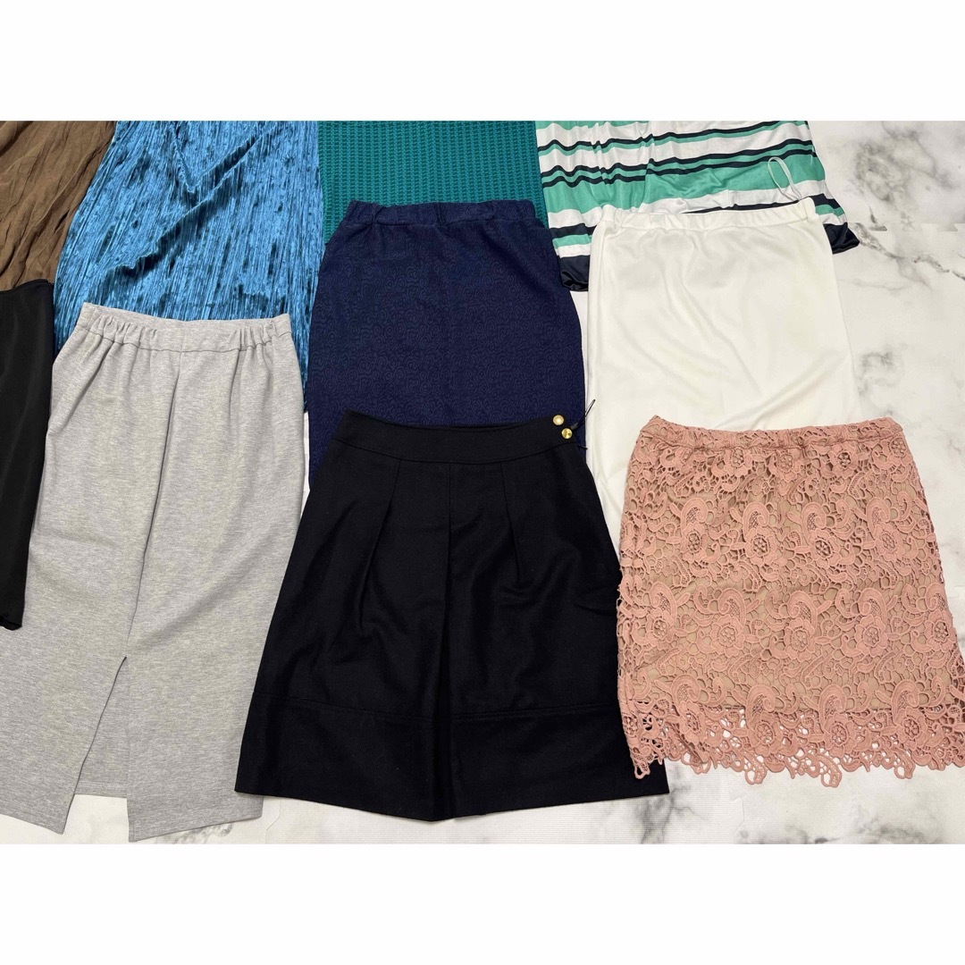 UNIQLO(ユニクロ)のスカート　まとめ売り　セットアップ　リエンダ　GU ユニクロ レディースのスカート(その他)の商品写真