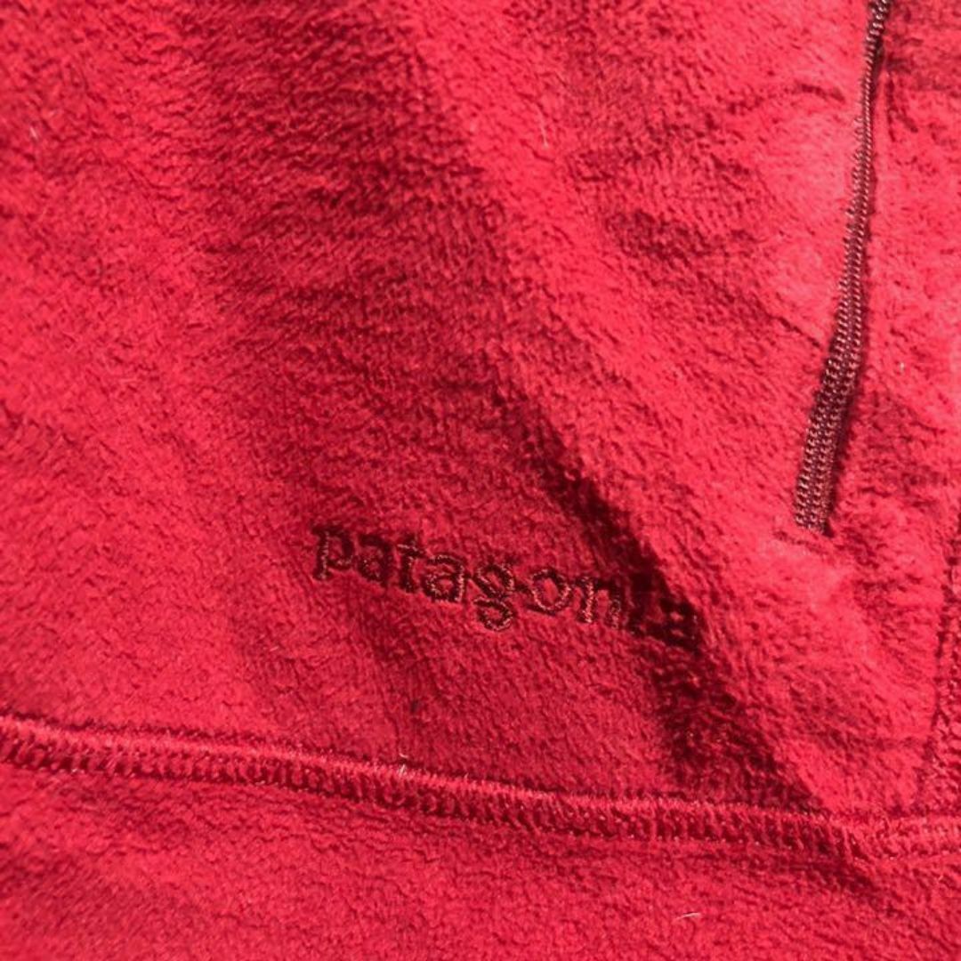 patagonia(パタゴニア)のパタゴニア レディース フリース ブルゾン USA古着 90 ジャケット エンジ レディースのジャケット/アウター(ブルゾン)の商品写真