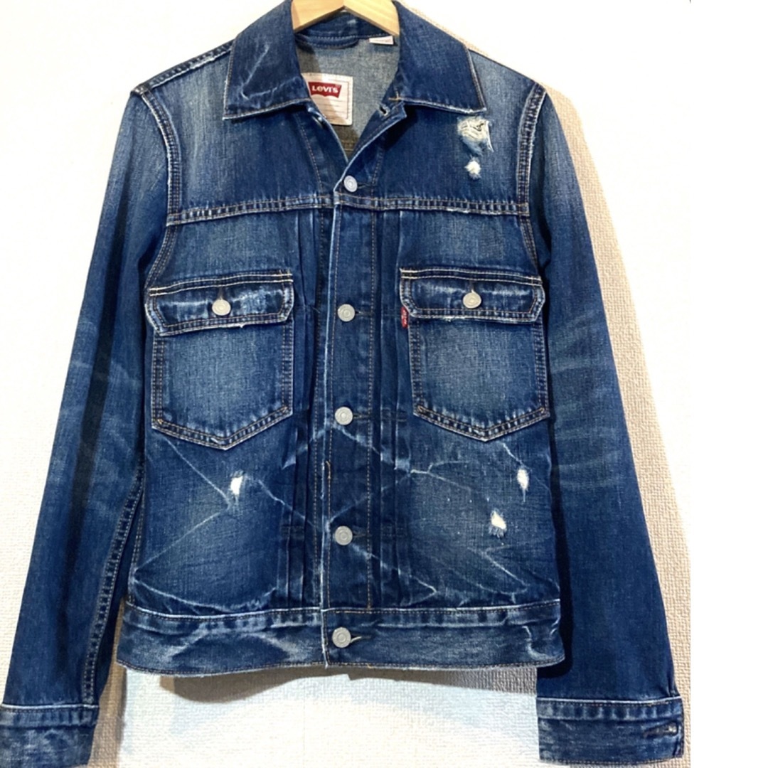 Levi's(リーバイス)のLevi's★2nd★デニムジャケット★リーバイス★定価16,000円★濃紺 メンズのジャケット/アウター(Gジャン/デニムジャケット)の商品写真