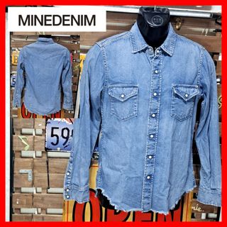 MINEDENIM - 【MINEDENIM】キムタク着用 デニムウエスタンシャツ 