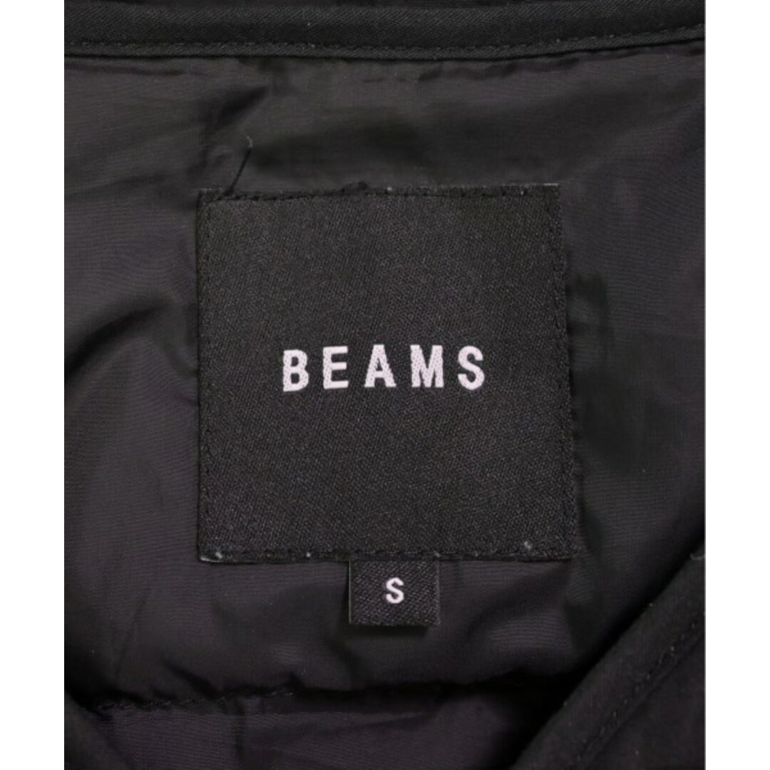 BEAMS(ビームス)のBEAMS ビームス ダウンジャケット/ダウンベスト S 黒 【古着】【中古】 メンズのジャケット/アウター(ダウンジャケット)の商品写真