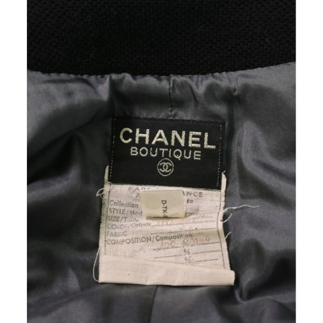 CHANEL(シャネル)のCHANEL シャネル ワンピース -(M位) チャコールグレー 【古着】【中古】 レディースのワンピース(ひざ丈ワンピース)の商品写真