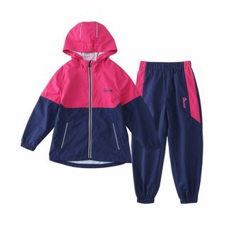 [Hiheart] ジャケット キッズ 子供服 ブルゾン アウター 春 防寒 ス(その他)