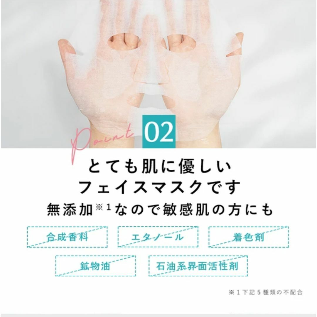 60枚　シシベラ　シートマスク　高濃度VC200×ヒト幹細胞　EXOSOME コスメ/美容のスキンケア/基礎化粧品(パック/フェイスマスク)の商品写真