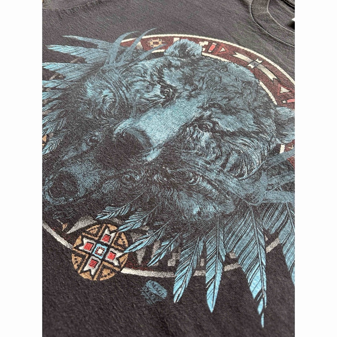 FRUIT OF THE LOOM(フルーツオブザルーム)のレア　90s USA製 Native American Tシャツ メンズのトップス(Tシャツ/カットソー(半袖/袖なし))の商品写真