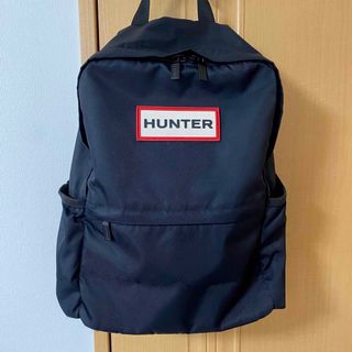 HUNTER - ハンター バックパック  ブラック リュック 防水 通勤 通学 レイングッズ