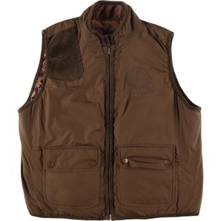 ラルフローレン(Ralph Lauren)の古着 ラルフローレン Ralph Lauren LAUREN ローレン リバーシブル キルティングベスト レディースXL /eaa393664(ベスト/ジレ)