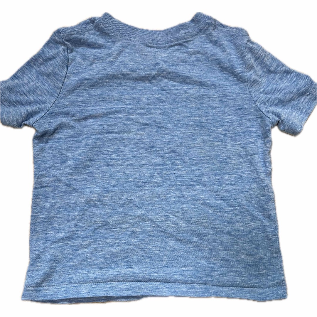 babyGAP(ベビーギャップ)の半袖Tシャツ　水色　babyGap 90cm バイク　乗り物 キッズ/ベビー/マタニティのキッズ服男の子用(90cm~)(Tシャツ/カットソー)の商品写真