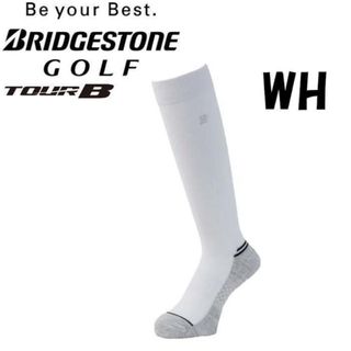 BRIDGESTONE - 新品 ブリヂストン ゴルフ ソックス サマーソックス メンズ WH 消臭効果