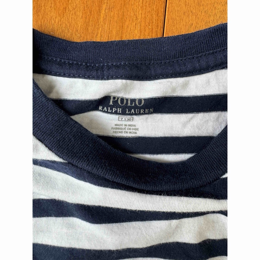Ralph Lauren(ラルフローレン)のラルフローレン　半袖　Tシャツ　130 美品 キッズ/ベビー/マタニティのキッズ服男の子用(90cm~)(Tシャツ/カットソー)の商品写真