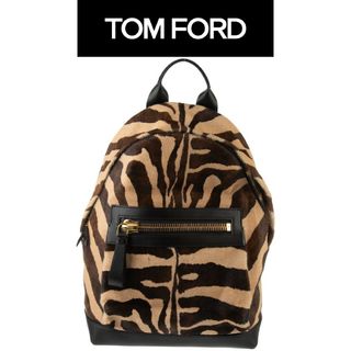 TOM FORD - 定価60万 トムフォード ゼブラ柄 Buckley レザーバックパック バッグ