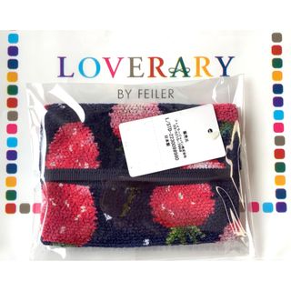 FEILER - ラブラリーバイフェイラー　🍓ストロベリードット　ティッシュポーチ♡