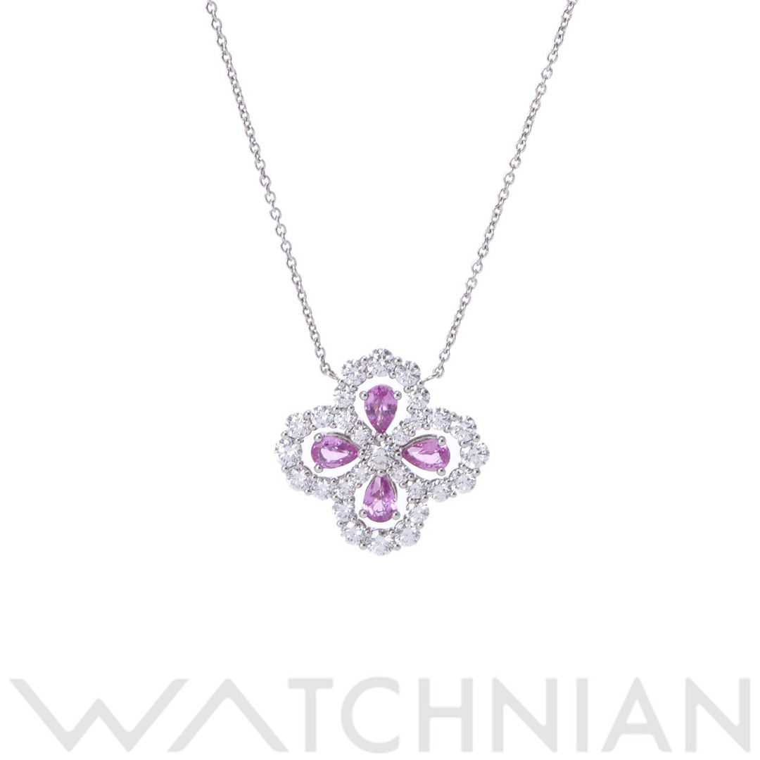 HARRY WINSTON(ハリーウィンストン)の中古 ハリー ウィンストン HARRY WINSTON レディース ネックレス Pt950プラチナ ダイヤモンド /ピンクサファイア レディースのアクセサリー(リング(指輪))の商品写真