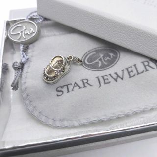 STAR JEWELRY - 箱、保存袋、カード、タグ付き　スタージュエリー　靴モチーフペンダントトップ